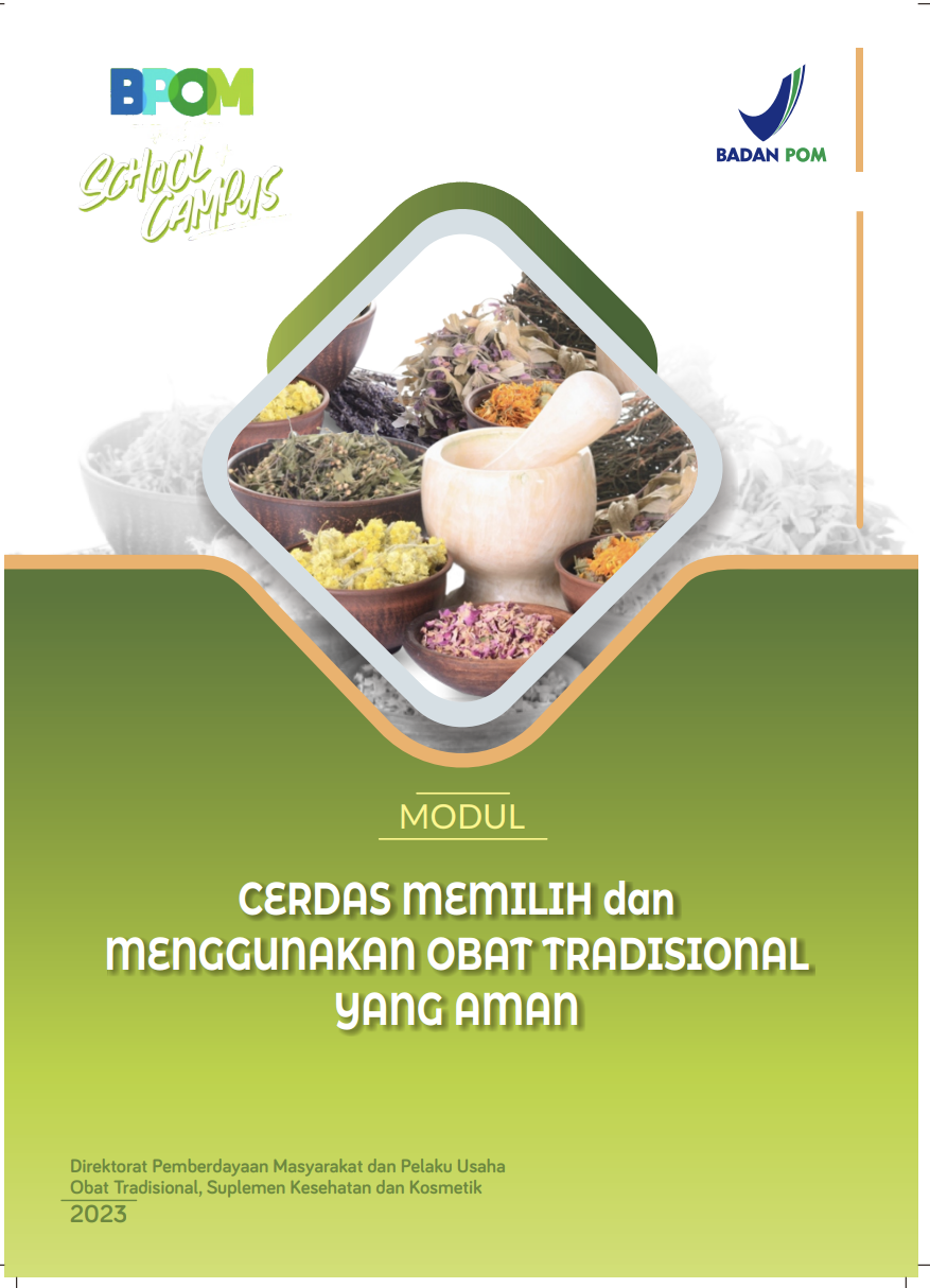 Modul HANDBOOK Modul Cerdas Memilih Obat Tradisional yang baik